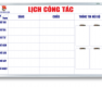 Những điều cần biết trước khi mua bảng lịch công tác