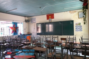 Bảng trượt ngang giúp tối ưu không gian lớp học như thế nào